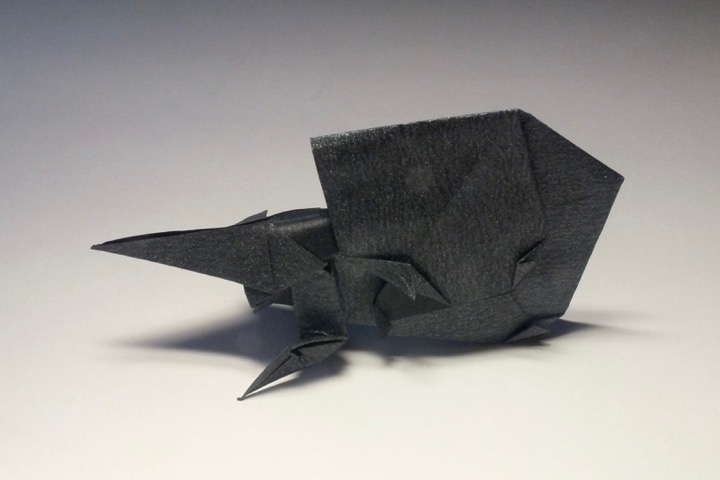 Origami Hermit crab by Pham Dieu Huy on giladorigami.com