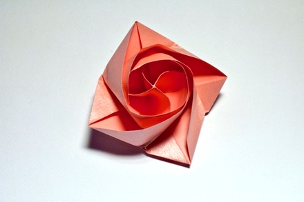 Origami Rose by Miyuki Kawamura on giladorigami.com