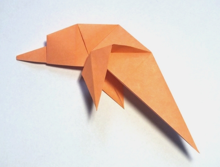 Origami Dolphin by Robert J. Lang on giladorigami.com