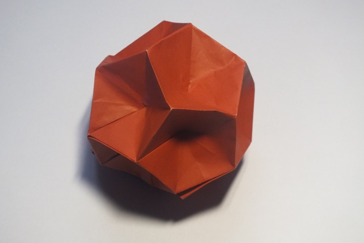 Origami Sunken dodecahedron by John Montroll on giladorigami.com