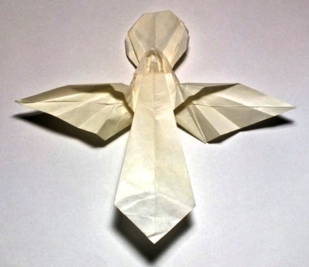Origami Angel by Dokuohtei Nakano on giladorigami.com