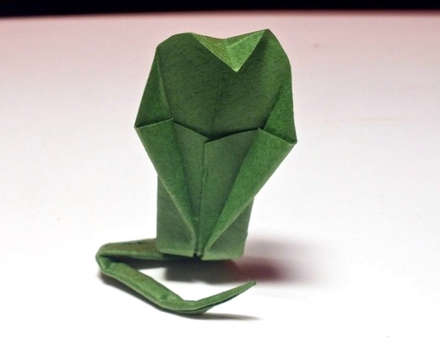 Origami Cobra by Samuel L. Randlett on giladorigami.com