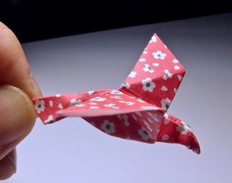 Origami Eagle by Samuel L. Randlett on giladorigami.com