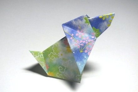 Origami Dog - nodding by John Smith on giladorigami.com