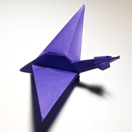 Origami Duck - flapping by Robert J. Lang on giladorigami.com