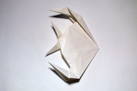 Origami Angelfish by Dale Walton on giladorigami.com