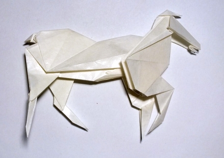 Origami Persian horse by Dale Walton on giladorigami.com