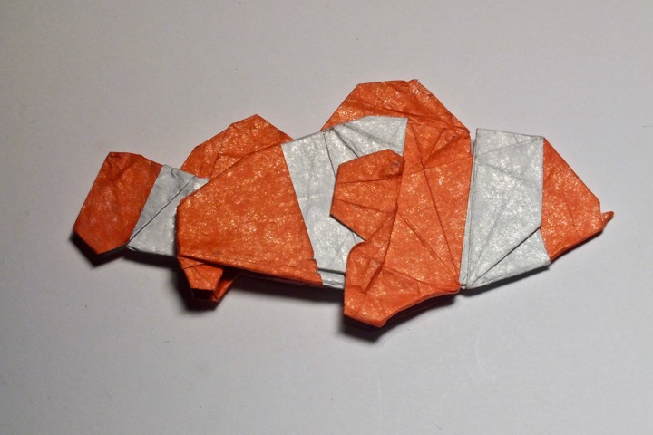 Origami Clownfish by Mi Wu on giladorigami.com