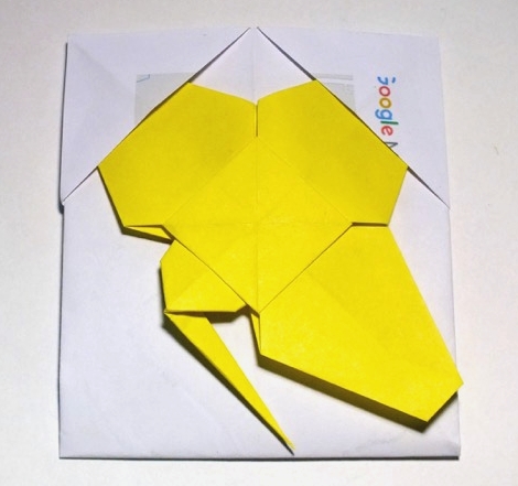 Origami Letter by Amarins Hopman de-Jong on giladorigami.com