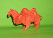 Origami Bactrian camel by Madiyar Amerkeshev on giladorigami.com
