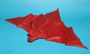 Origami Vampire-bat by Madiyar Amerkeshev on giladorigami.com