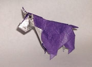 Origami Yak by Madiyar Amerkeshev on giladorigami.com