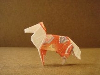 Origami Collie by Robert J. Lang on giladorigami.com