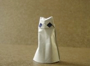 Origami Ghost by John Montroll on giladorigami.com