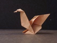 Origami Goose by Stephen Weiss on giladorigami.com