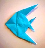 Origami Anglefish by Peter Engel on giladorigami.com