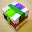 Origami Belt cube by Tomoko Fuse on giladorigami.com