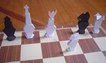 Origami Chess pieces by Marc Kirschenbaum on giladorigami.com