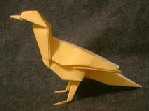 Origami Canary by John Montroll on giladorigami.com