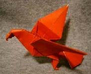 Origami Eagle by John Montroll on giladorigami.com