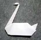 Origami Swan by John Montroll on giladorigami.com