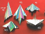 Origami Four simple fan ornaments by Anita F. Barbour on giladorigami.com