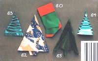 Origami Christmas stocking by Anita F. Barbour on giladorigami.com