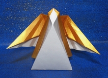 Origami Angel by Viviane Berty on giladorigami.com