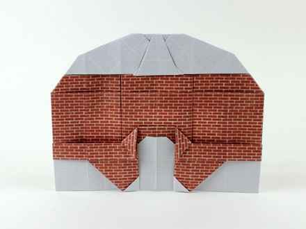 Origami The Albert Hall by Mark Bolitho on giladorigami.com