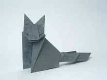 Origami Fox by Mark Bolitho on giladorigami.com