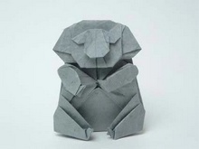 Origami Koala by Mark Bolitho on giladorigami.com