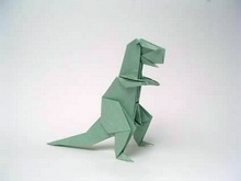Origami Tyrannosaur by Mark Bolitho on giladorigami.com