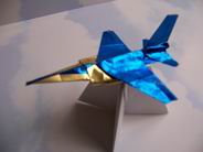 Origami F-16 by Tem Boun on giladorigami.com