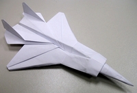 Origami F-15 by Tem Boun on giladorigami.com