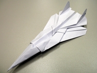 Origami MIG-29 by Tem Boun on giladorigami.com