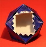 Origami Box with trimmed lid by Steve Brown on giladorigami.com