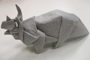 Origami Triceratops by Issei Yoshino on giladorigami.com