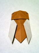 Origami Cicada by Kunihiko Kasahara on giladorigami.com