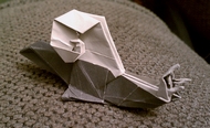 Origami Snail by Ryan Welsh on giladorigami.com