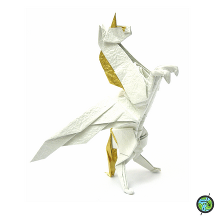 Origami Alicorn by Peter Buchan-Symons on giladorigami.com