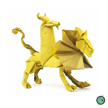 Origami Chimera by Peter Buchan-Symons on giladorigami.com