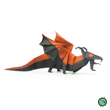 Origami Little dragon by Peter Buchan-Symons on giladorigami.com