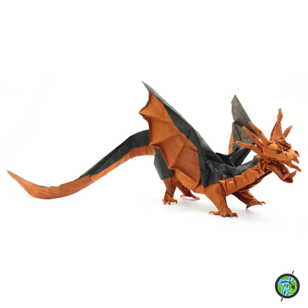 Origami Vicious little dragon by Peter Buchan-Symons on giladorigami.com