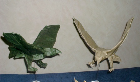 Origami Sea eagle by Leong Cheng Chit on giladorigami.com