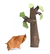 Origami Gum tree by Robert J. Lang on giladorigami.com