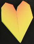 Origami Cards - heart by John Montroll on giladorigami.com