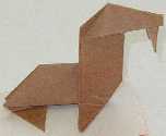 Origami Walrus by John Montroll on giladorigami.com