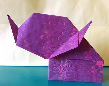 Origami Cat by Massimiliano Cossutta on giladorigami.com