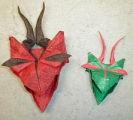Origami Gargoyle mask by Jose Anibal Voyer on giladorigami.com