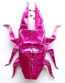Origami Stag beetle by Yamamoyto Masahiko on giladorigami.com
